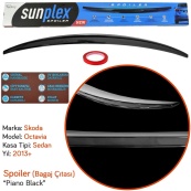 Спойлер Skoda Octavia III 2013-2019 скотч "Sunplex" SPO-2 022 101. Изображение №3