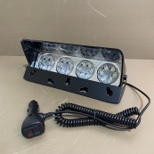 Страбоскоп світлодіодний 12V/24V DRL 280*140*70мм 24LED (RB/W) 10 режимів/прикур.+викл. "KING S24. Изображение №2