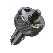 Модулятор Bluetooth "E82" "HOCO" PD30W+QC3.0 - Black. Зображення №2