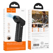 Портативний турбовентилятор Hoco HX67 Force fan Black. Зображення №2