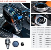 Ручка КПП BMW Series X5 X6 X7 G05 06 07 CRISTAL-LED №49. Зображення №2