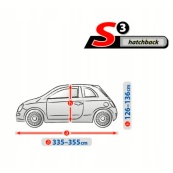 Тент Хетчбек 355х148x136 см (S3) Optimal Garage, Hatchback "KEGEL" "5-4312-248-3020". Зображення №2