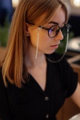 Ланцюг для окулярів AIRON EYE CARE сріблястий. Изображение №5