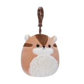 Мягкая игрушка на клипсе Бурундук Мельзи SQUISHMALLOWS SQCP00148, 9 см. Изображение №3