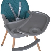 Стільчик для годування LUMI ME 1111 Teal екошкіра. Зображення №6 Стільчик для годування LUMI ME 1111 Teal екошкіра. Зображення №6