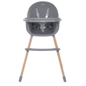 Стільчик для годування LUMI ME 1111 Gray екошкіра. Зображення №2 Стільчик для годування LUMI ME 1111 Gray екошкіра. Зображення №2