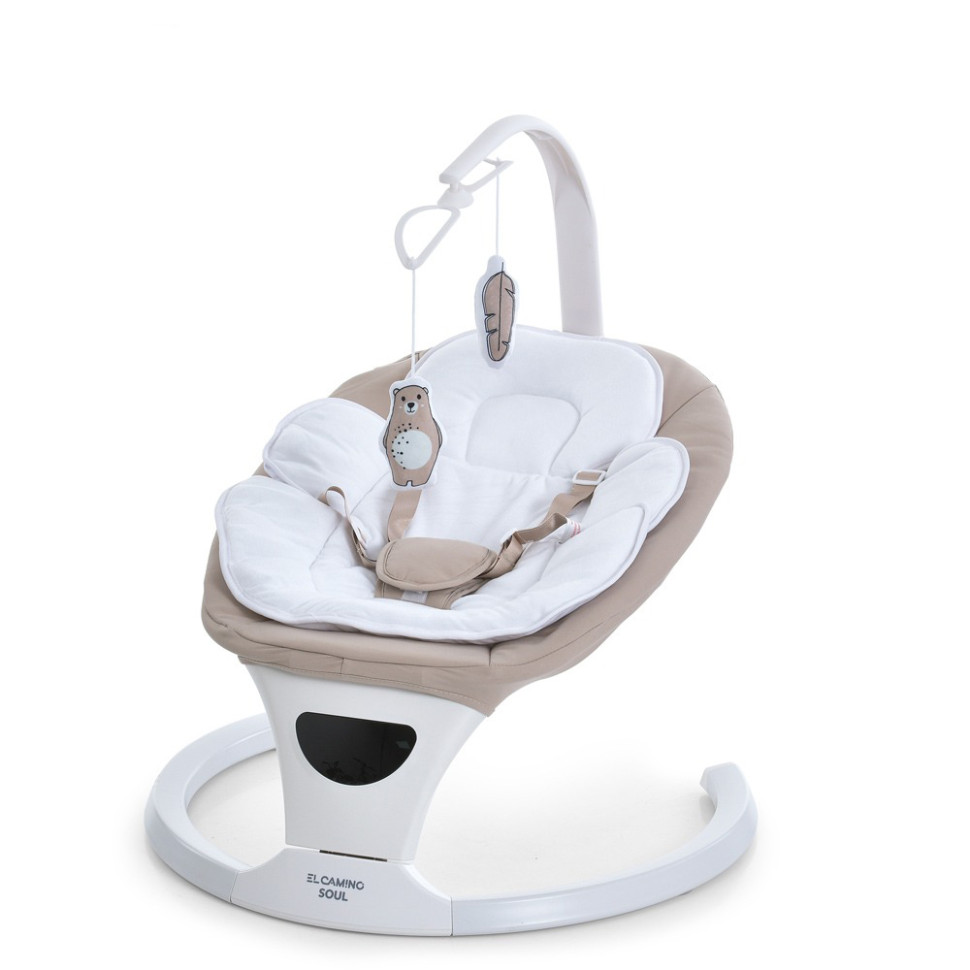 Заколисуючий центр-шезлонг SOUL ME 1175 Beige Заколисуючий центр-шезлонг SOUL ME 1175 Beige