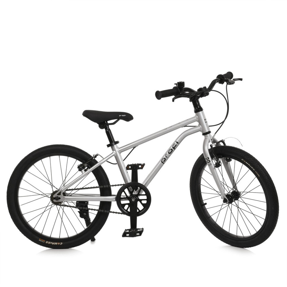 Велосипед дитячий LIGHTY MB 20LIGHTY SILVER, колеса 20 дюймів Велосипед дитячий LIGHTY MB 20LIGHTY SILVER, колеса 20 дюймів