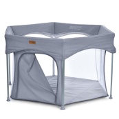 Детский манеж SWIFT 6 ME 1195 Gray 145х117х74 см. Изображение №2