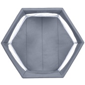 Детский манеж SWIFT 6 ME 1195 Gray 145х117х74 см. Изображение №3