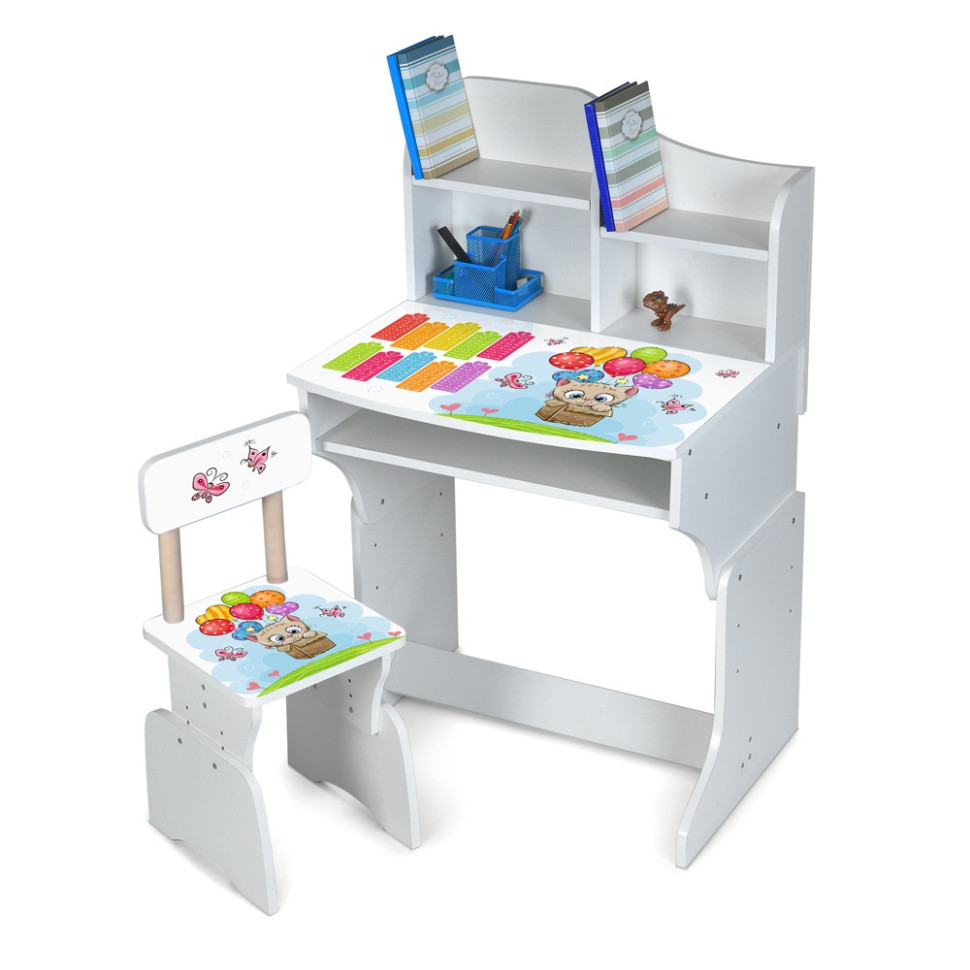 Дитяча парта M 904-3 висота 3 положення, зі стільчиком Дитяча парта M 904-3 висота 3 положення, зі стільчиком