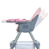 Стульчик для кормления M 5722 Pink, розовый. Изображение №6