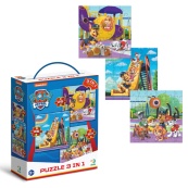 Дитячий пазл Ігровий майданчик Paw Patrol 200578, 3 в 1. Зображення №2