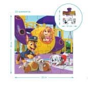Дитячий пазл Ігровий майданчик Paw Patrol 200578, 3 в 1. Зображення №5