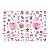 Дитяча розмальовка "Girls&Pets" РМ-88-02 серія "Dream & Style". Зображення №3