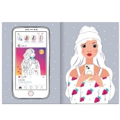 Дитяча розмальовка "Girls' Lifestyle" РМ-88-03 серія "Dream & Style". Зображення №2