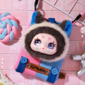 Крос-боди сумка Pop Top Kimmon 556114 застежка-магнит в виде лица. Изображение №10