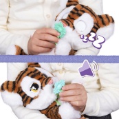 Интерактивная игрушка "Тигренок" Baby Paws 927650M, со звуком. Изображение №8
