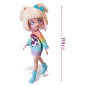 Детская кукла "Стильная Конфетка-единорог" 4SF Manga Dolls HKTF2000 серии "Hello Kitty". Изображение №3