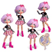Детская кукла "Тедди Рок" 4SF Manga Dolls HKTF0100 серии "Hello Kitty". Изображение №7