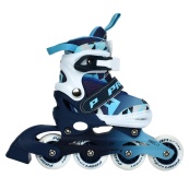Детские раздвижные ролики A4156-XS-BL, размер 27-30. Изображение №2 Детские раздвижные ролики A4156-XS-BL, размер 27-30. Изображение №2
