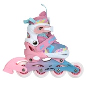 Детские раздвижные ролики A4156-XS-P, размер 27-30. Изображение №2