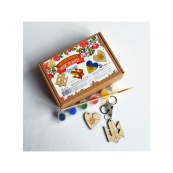 Набор детского творчества Роспись по дереву «Брелоки» РД-014. Изображение №3 Набор детского творчества Роспись по дереву «Брелоки» РД-014. Изображение №3