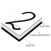 Демонстрационный магнитный набор цифр и математических знаков VT5555-02. Изображение №5