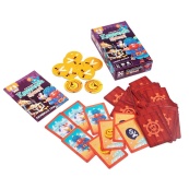 Дитяча карткова гра "Карррамба пірати! Vladi Toys" VT8077-07, 50 карт 12 монет, правила гри. Зображення №3