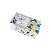 Акриловая текстильная краска Набор 4001 Brushme AP4001 6 цветов. Изображение №4