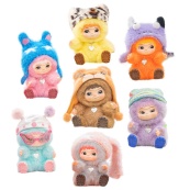 Колекційна м'яка іграшка з кільцем Весела вечірка Pop Top Letsvan 17WK-0601 серії "Wakuku". Зображення №2 Колекційна м'яка іграшка з кільцем Весела вечірка Pop Top Letsvan 17WK-0601 серії "Wakuku". Зображення №2