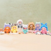 Колекційна м'яка іграшка з кільцем Весела вечірка Pop Top Letsvan 17WK-0601 серії "Wakuku". Зображення №3 Колекційна м'яка іграшка з кільцем Весела вечірка Pop Top Letsvan 17WK-0601 серії "Wakuku". Зображення №3