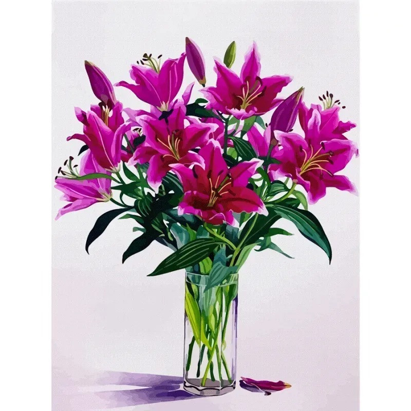 Полотно на картоне с контуром "Натюрморт №41" GPA283241, 30х40 см Полотно на картоне с контуром "Натюрморт №41" GPA283241, 30х40 см