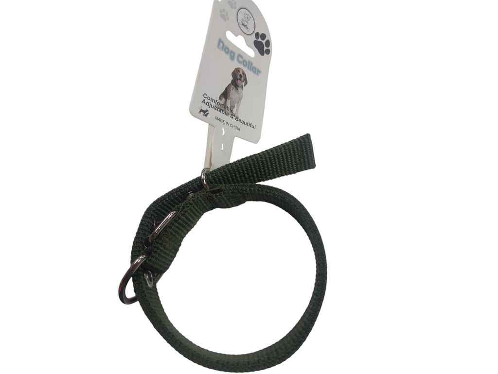 Нашийник брезент 40см 20мм подвійний ТМ DOG COLLAR Нашийник брезент 40см 20мм подвійний ТМ DOG COLLAR