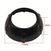 Маска під лінзу Sigma 3" Z106 Чорна (2шт). Зображення №2 Маска під лінзу Sigma 3" Z106 Чорна (2шт). Зображення №2