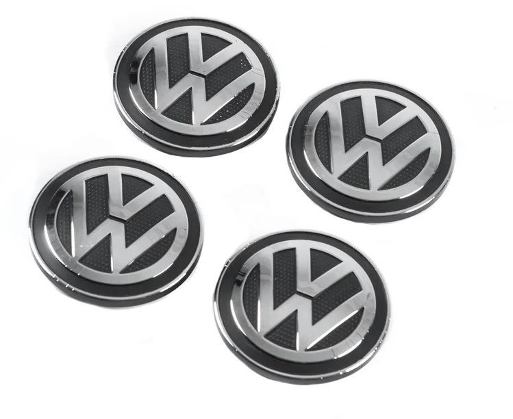 Ковпачки на титани "VW" (65/56мм) чорний 5G0601171 Ковпачки на титани "VW" (65/56мм) чорний 5G0601171