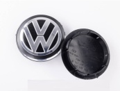 Ковпачки на титани "VW" (65/56мм) чорний 5G0601171. Зображення №2 Ковпачки на титани "VW" (65/56мм) чорний 5G0601171. Зображення №2