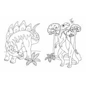 Большая книга раскрасок Динозавры 1736030, 64 страницы. Изображение №2 Большая книга раскрасок Динозавры 1736030, 64 страницы. Изображение №2