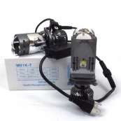 Лампа LED Міні Лінзи H4 D35мм 100/120w 10000/12000Lm 6500K 3570+5050 Chip Matrix 12V "M01K-T". Изображение №4