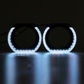 LED-маска з ангельськими вічками 3"/12v/6000k/White/R8-U (2шт.). Зображення №2 LED-маска з ангельськими вічками 3"/12v/6000k/White/R8-U (2шт.). Зображення №2