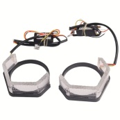 LED-маска з ангельськими вічками 3"/12v/6000k/White/R8-V (2шт.). Изображение №2