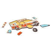 Дитячий пазл-вкладиш "Швидка" Puz-22969, 12 елементів. Зображення №2