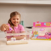 Интерактивный игровой набор Мама черепаха с сюрпризом Pets & Robo Alive 9560 "Mama & Baby Surprise". Изображение №2