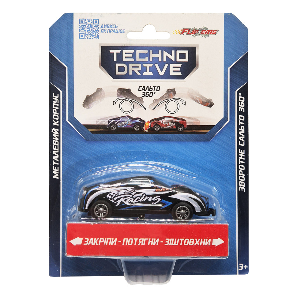 Игровая машинка Крутой переворот Flip'ems TechnoDrive 1312-5 переворот на 360° Игровая машинка Крутой переворот Flip'ems TechnoDrive 1312-5 переворот на 360°