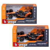Автомодель MCLAREN F1 MCL38 (2024) Bburago 18-38214 масштаб 1:43. Зображення №4