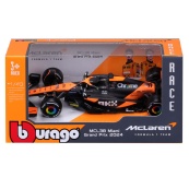 Автомодель MCLAREN F1 MCL38 (2024) Bburago 18-38214 масштаб 1:43. Зображення №6