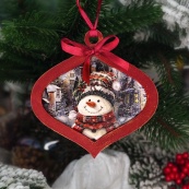 Творчий набір для створення 3-х ялинкових прикрас "Vintage Christmas" FDCKW-053. Зображення №10
