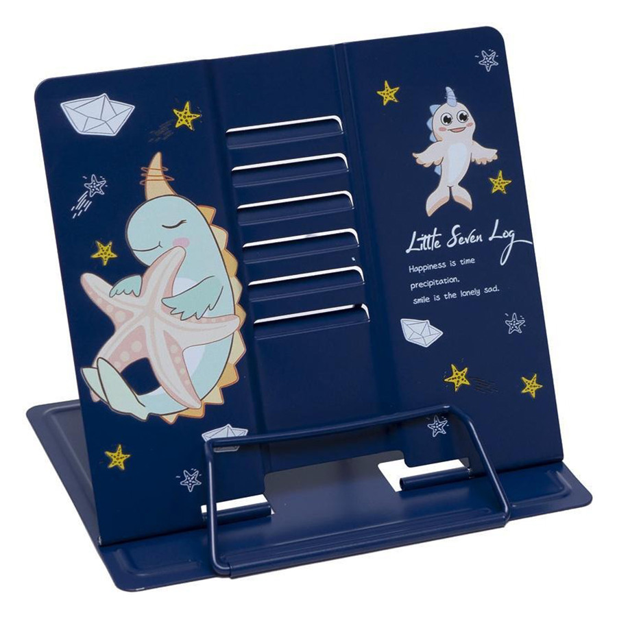 Підставка для книг "Little Seven log" LTS-8183(Blue) металева Підставка для книг "Little Seven log" LTS-8183(Blue) металева