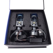 Лампа LED Міні Лінзи H4 D35мм 90/130w 10000/14000Lm 6000K 3570 Chip 12V "T90". Зображення №4