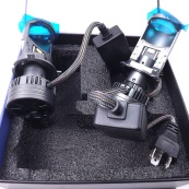 Лампа LED Міні Лінзи H4 D35мм 90/130w 10000/14000Lm 6000K 3570 Chip 12V "T90". Зображення №5